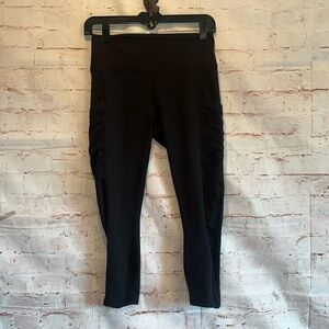 Fabletics Powerhold Womens Pants Black Define High-Waisted Athletic Leggings S